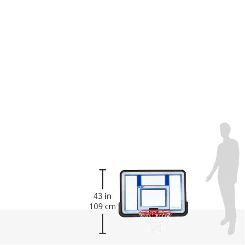 Lifetime 73650 44 Inch Shatterproof Backboard and Rim Combo Kit