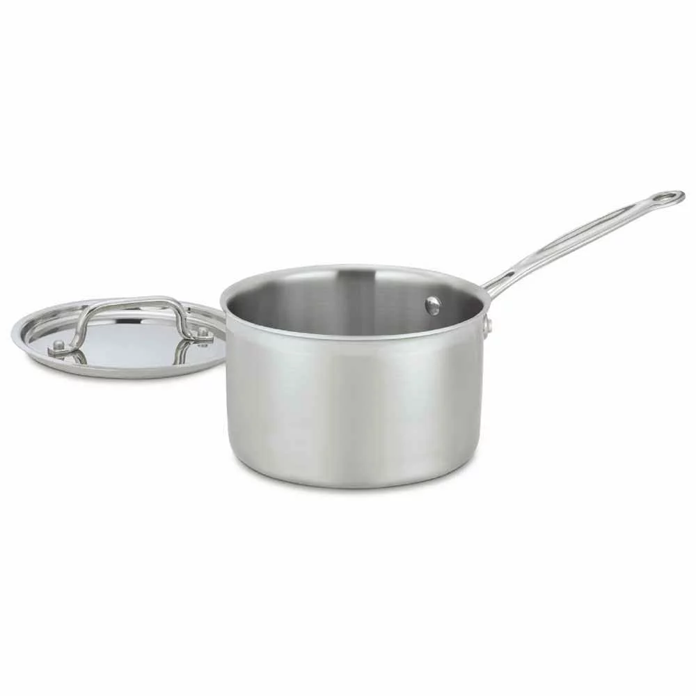 Cuisinart MultiClad Pro Triple Ply Stainless 3-Quart Saucepan