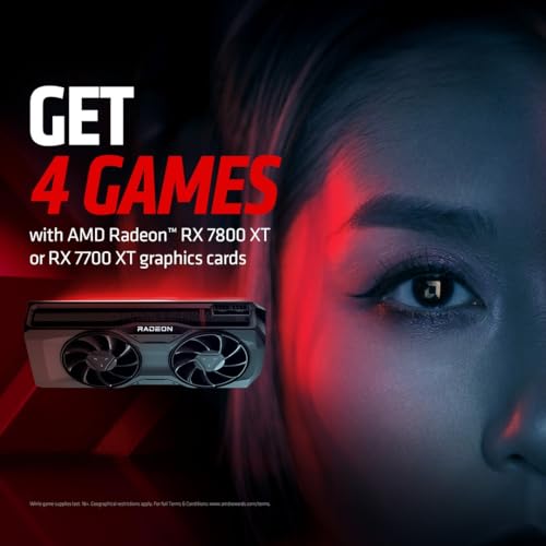 XFX Swift AMD Radeon RX 9060 XT OC Gaming Edition with 8GB GDDR6 HDMI 2xDP, AMD RDNA 4 RX 9060XT RX-96TSW8GBA