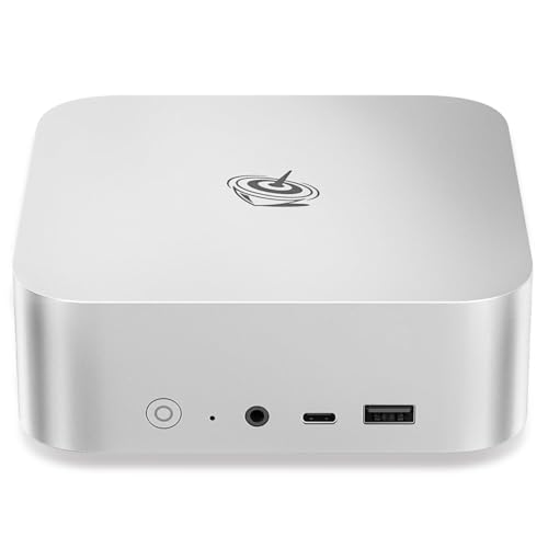 Beelink EQR5 Mini Pc,AMD Ryzen 7 5825U(8C/16T,up to 4.5GHz),Mini Computer with 32GB DDR4 RAM/500GB M.2 PCle3.0 SSD,Micro Pc Support 4K FPS,WiFi6/BT5.2/USB3.0/Home/Office/Game