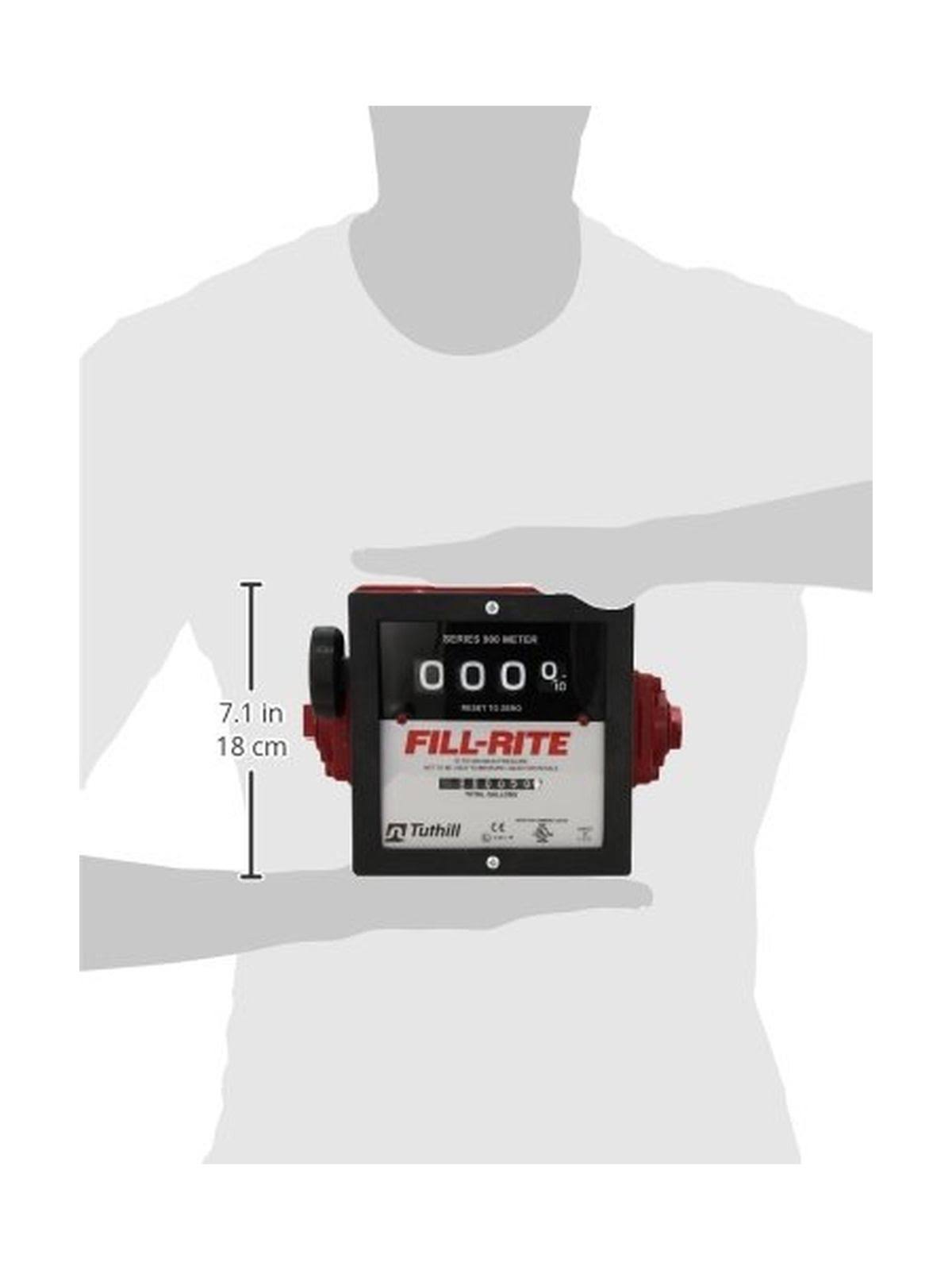 Fill-Rite 1in Mechanical Flow Meter 901C