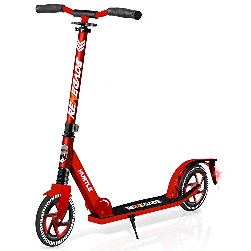 Electric Scooter, 350W/500W Motor, Max 30 Miles Range, 16/18 Mph Top Speed, 8.5''/10'' Tires, Dual Braking, Kick Scooter, 2 Wheels and Height Handlebars