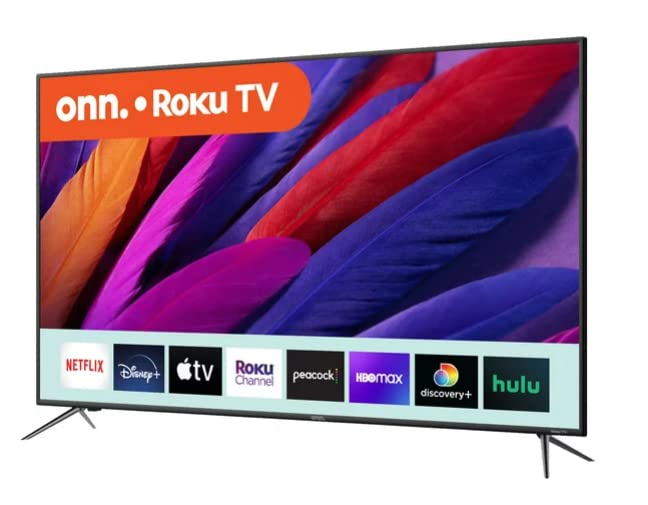 ONN 50-Inch Class 4K Ultra HD LED Smart TV HDR (2160p) Resolution, 60 Hz Refresh Rate, DLED Display, Wireless Streaming, 100012585 (Renewed)