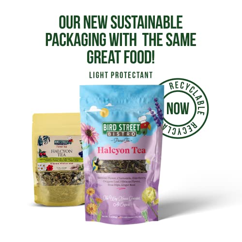 Parrot Tea 3oz - Parakeet Food - Parrot Food & Cockatiel Food Vitamin Substitute - Bird Health Supplies - Bird Food Parrot Tea - Bird Food Topper