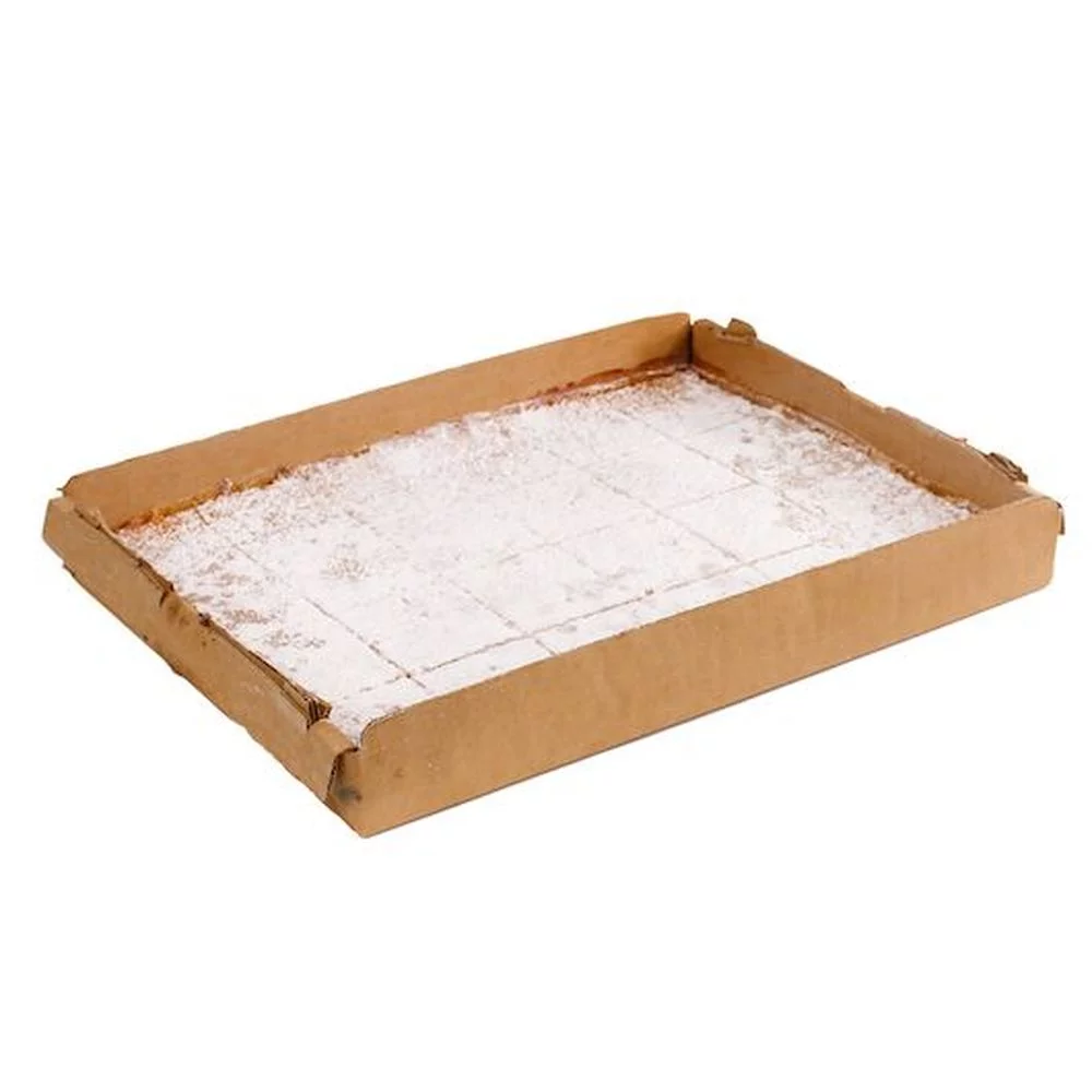 Bittersweet Pastries 1/2 Sheet Lemon Dessert Bar - 24 per pack -- 2 packs per case.