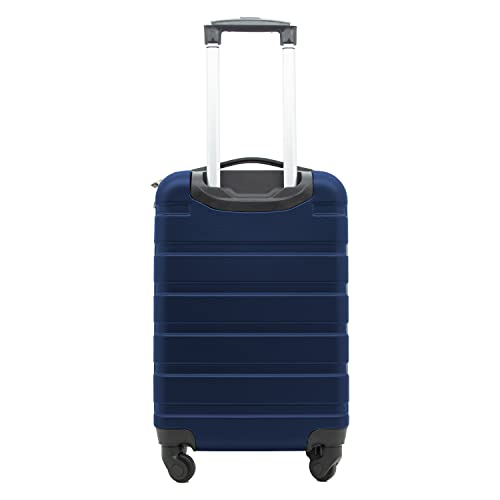Travelers Club Harper Luggage, Black, 20-Inch Carry-On