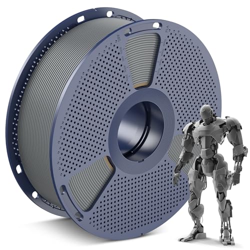 SUNLU 4kg PLA 3D Printer Filament Bundle, Neatly Wound PLA Filament 1.75mm ±0.02mm, Individually Vacuum Packed, 4kg in Total, 1kg per Spool, 4 Pack, 4000g, 4Black