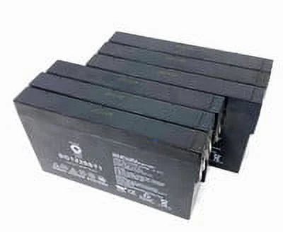 SPS Brand 12V 2Ah Replacement Battery for CLARY CORPORATION UPS500VA (6 Pack)