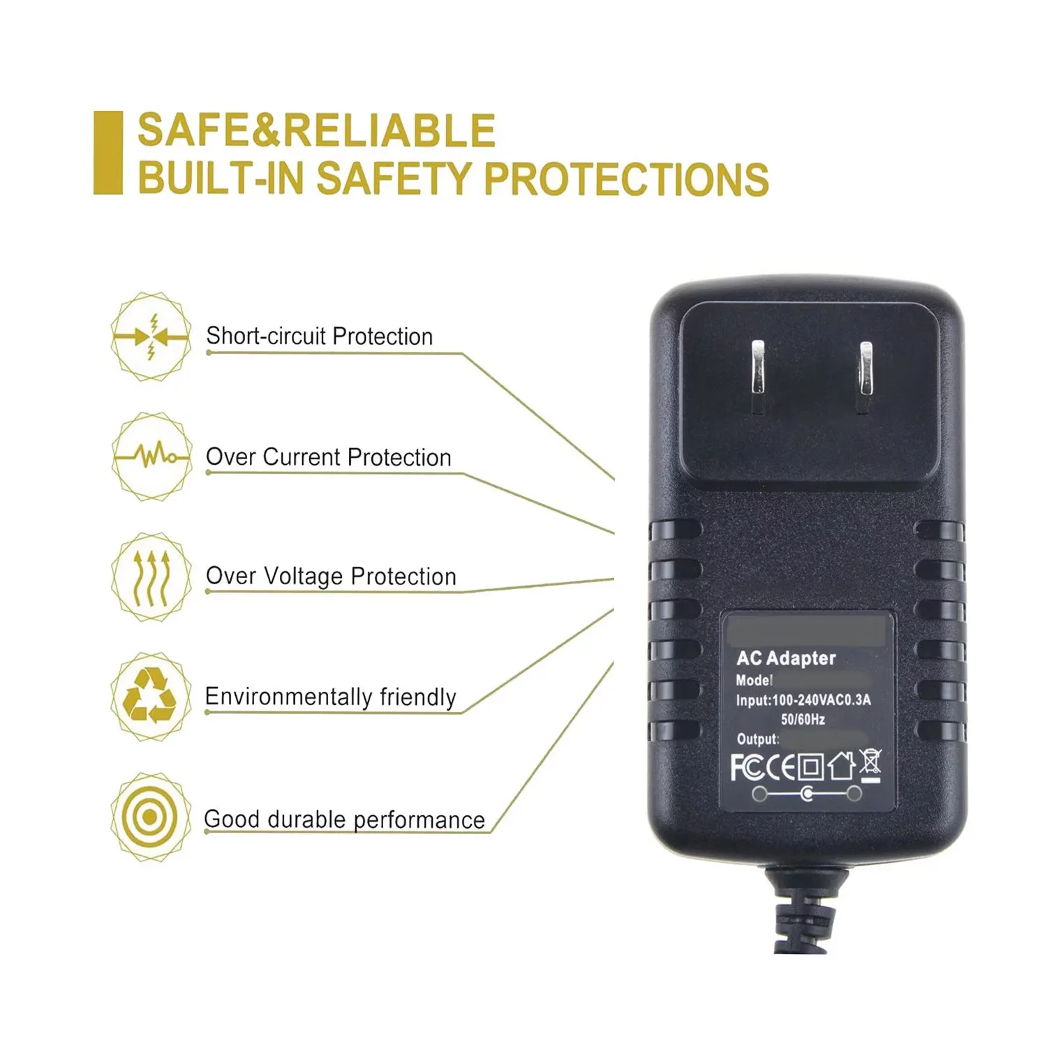 CJP-Geek AC / DC Adapter For TEKA TEKA006A-1200250UK TEKA006-1200250UK Evolution Lighting (Asia) Ltd. Power Supply Cord Cable PS Wall Home Battery Charger Mains PSU