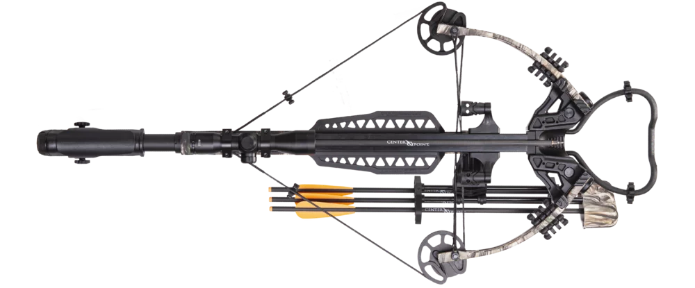 CenterPoint Archery Dagger 390 Compound Crossbow Kit, 390fps, Camo, AXCD190FCK