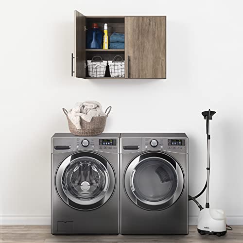 Prepac Elite 16 inch Stackable Wall Cabinet, Black