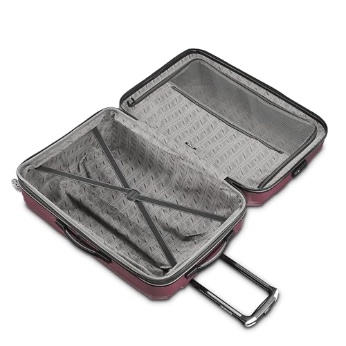 Samsonite Centric 2 Hardside Expandable Luggage with Spinner Wheels, Black, Carry-On 20-Inch