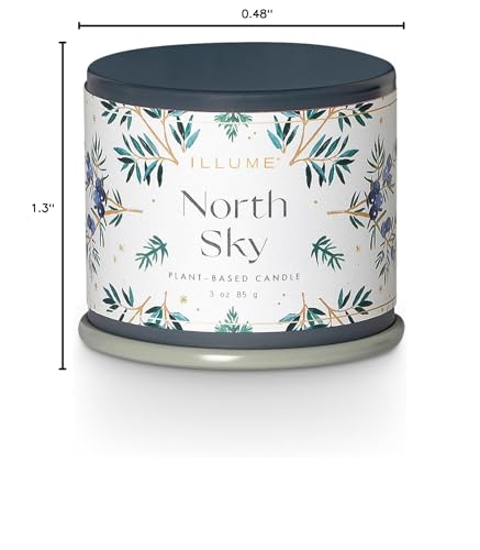 ILLUME Vanity Tin Candle, Balsam & Cedar