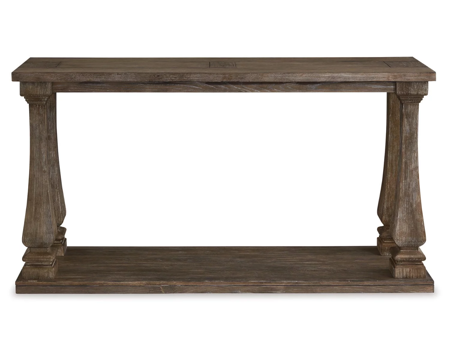 Signature Design by Ashley Casual Johnelle Sofa Table  Gray