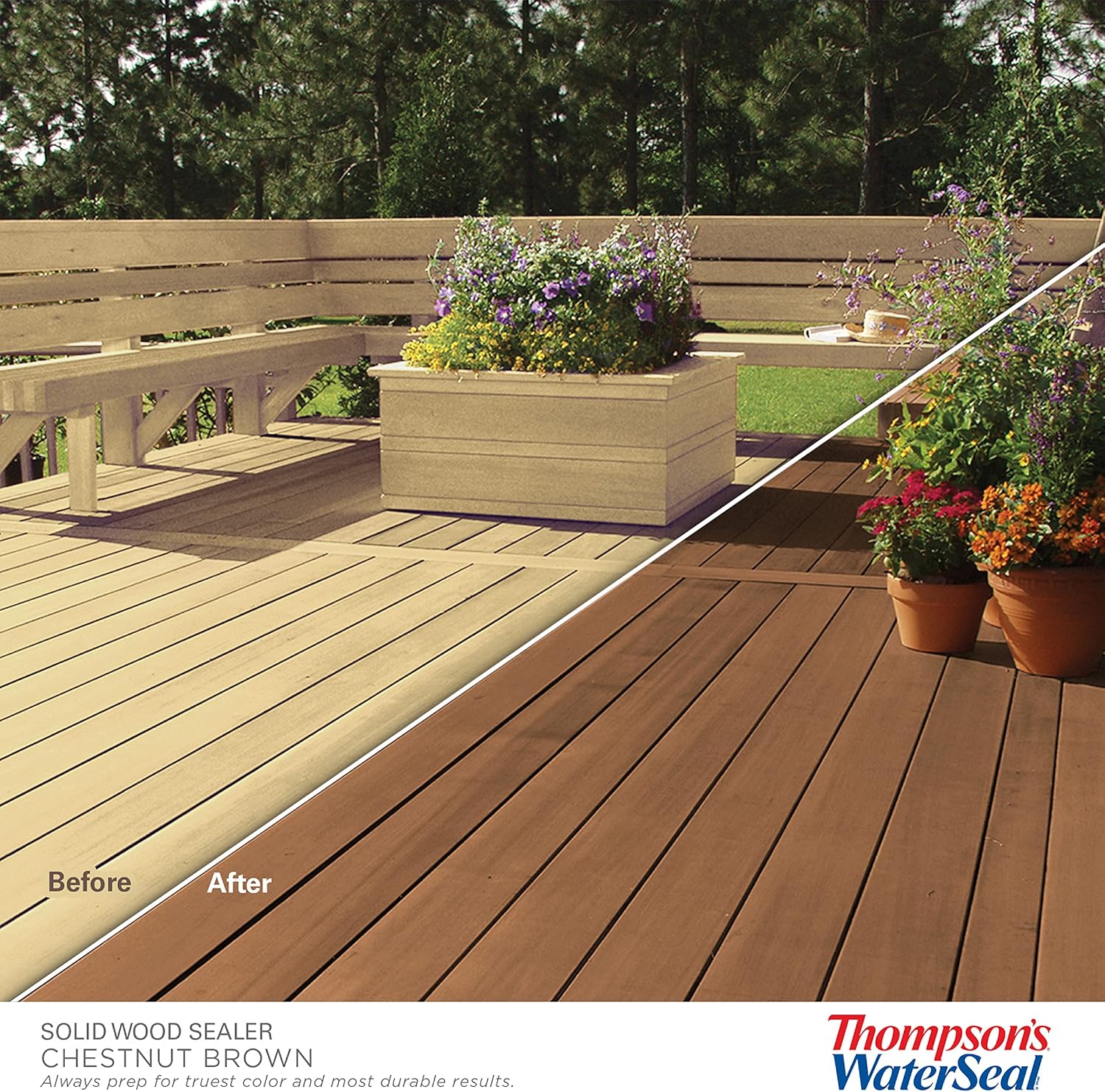 Thompson's WaterSeal TH.049841-16 Penetrating Transparent Timber Oil, Walnut, 1 Gallon