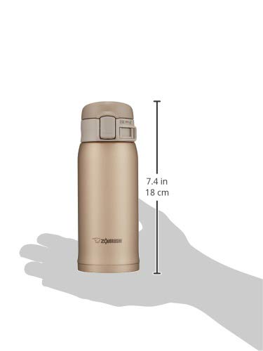 Zojirushi SM-SA60BA Stainless Steel Vacuum Insulated Mug, 1 Count (Pack of 1), Black, 20 oz.