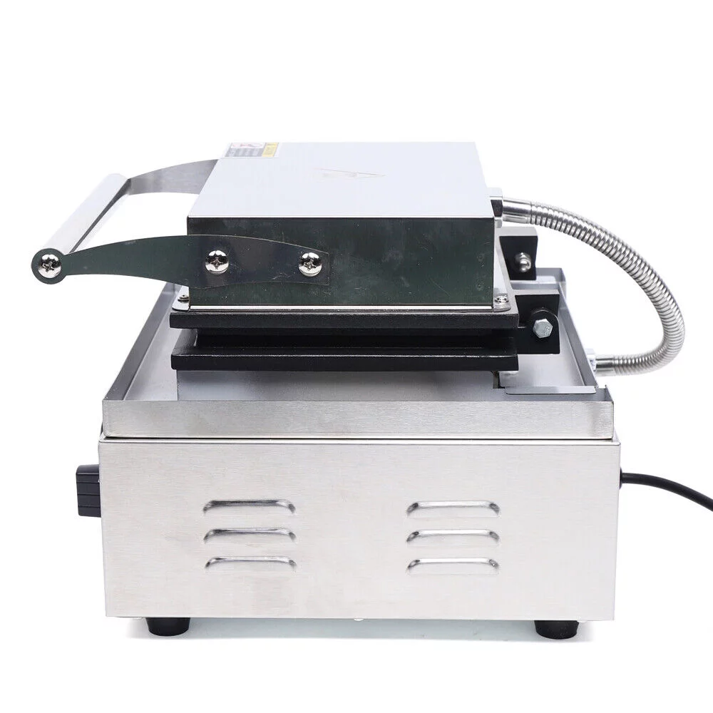 Commercial Electric Waffle Maker Cooking Baker 5 Lolly Nonstick Hot Dog Machine