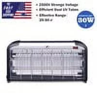 YT Ultra High Voltage 2500V Bug Zapper Indoor 30W Dual UV Tube 365nm Light Wave Mosqutio Fly Gnat Insect Killer for Home Bedroom Office Restaurant School