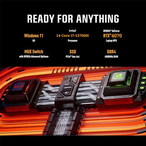 ASUS-TUF Gaming-Laptop RTX 4070 - i7-13620H - 15.6 FHD IPS Display - 64GB RAM -2TB PCIe SSD - RGB Backlit Keyboard - Windows 11 - G-SYNC - Gamer PC - Thunderbolt 4 - HDMI Cable