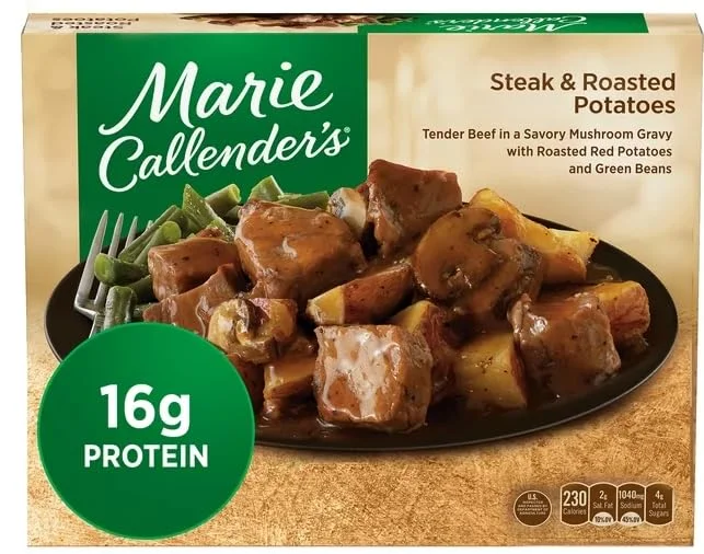 Marie Callender's Steak & Roasted Potatoes Frozen Meal, 11.9 oz - Pack of 6