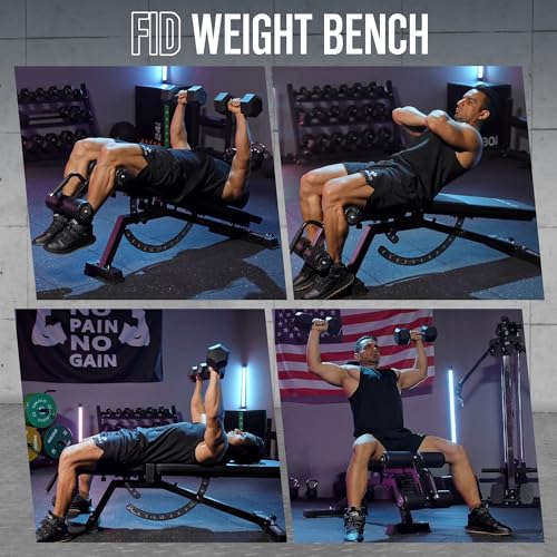 Mikolo Smith Machine, 2200lbs Squat Rack with LAT-Pull Down System & Cable Crossover Machine, Training Equipment with Leg Hold-Down Attachment