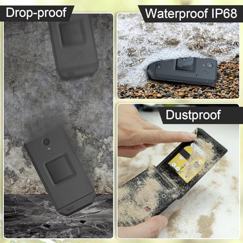 CAT S22 Smart Flip Phone Unlocked (16GB) 2.8 Touchscreen Rugged Cell Phone Android 11, IP68 Water Resistant, T-Mobile 4G LTE GSM Single Nano Slot,Compatible with T-Mobile (New)