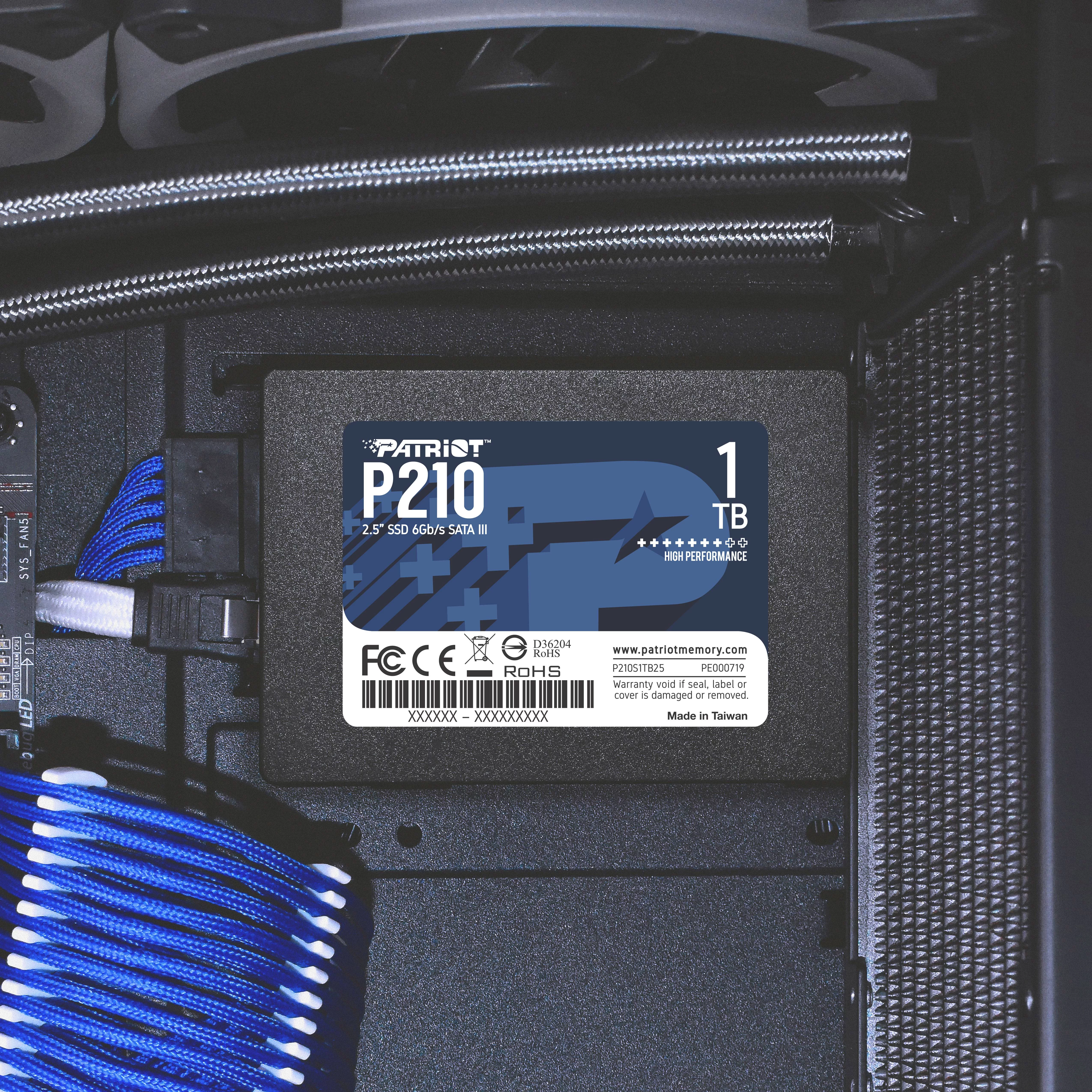 Patriot P210 1TB Internal SSD - SATA 3 2.5