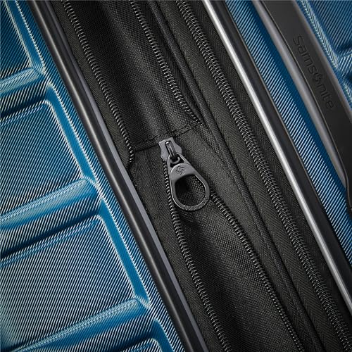 Samsonite Omni 2 Hardside Expandable Luggage with Spinner Wheels, 2-Piece Set (19/24), Lagoon Blue