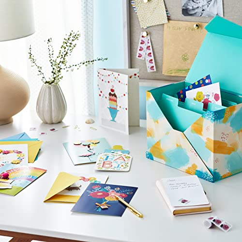 Hallmark Assorted Boxed Christmas Cards Set (Pack of 24 Handmade Holiday Cards with Envelopes) (1XPX1975)