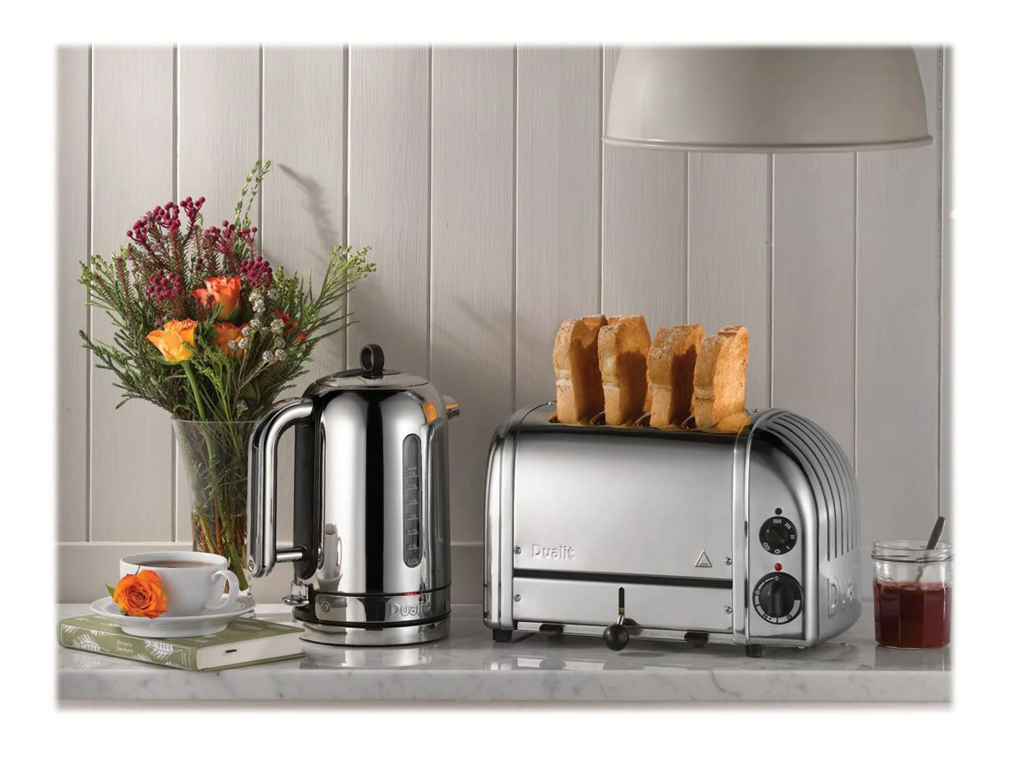 Dualit 4 Slice NewGen Toaster Metallic Silver