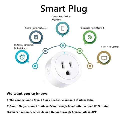 Beysen Bluetooth Mesh Smart Plug, Simple Set Up, Alexa App Remote Control and Alexa Voice Control - Shop Hardware Tools Online Store