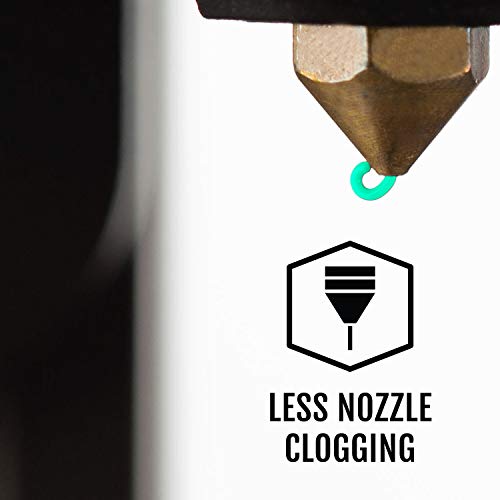 HATCHBOX 1.75mm Black PLA 3D Printer Filament, 1 KG Spool, Dimensional Accuracy +/- 0.03 mm, 3D Printing Filament