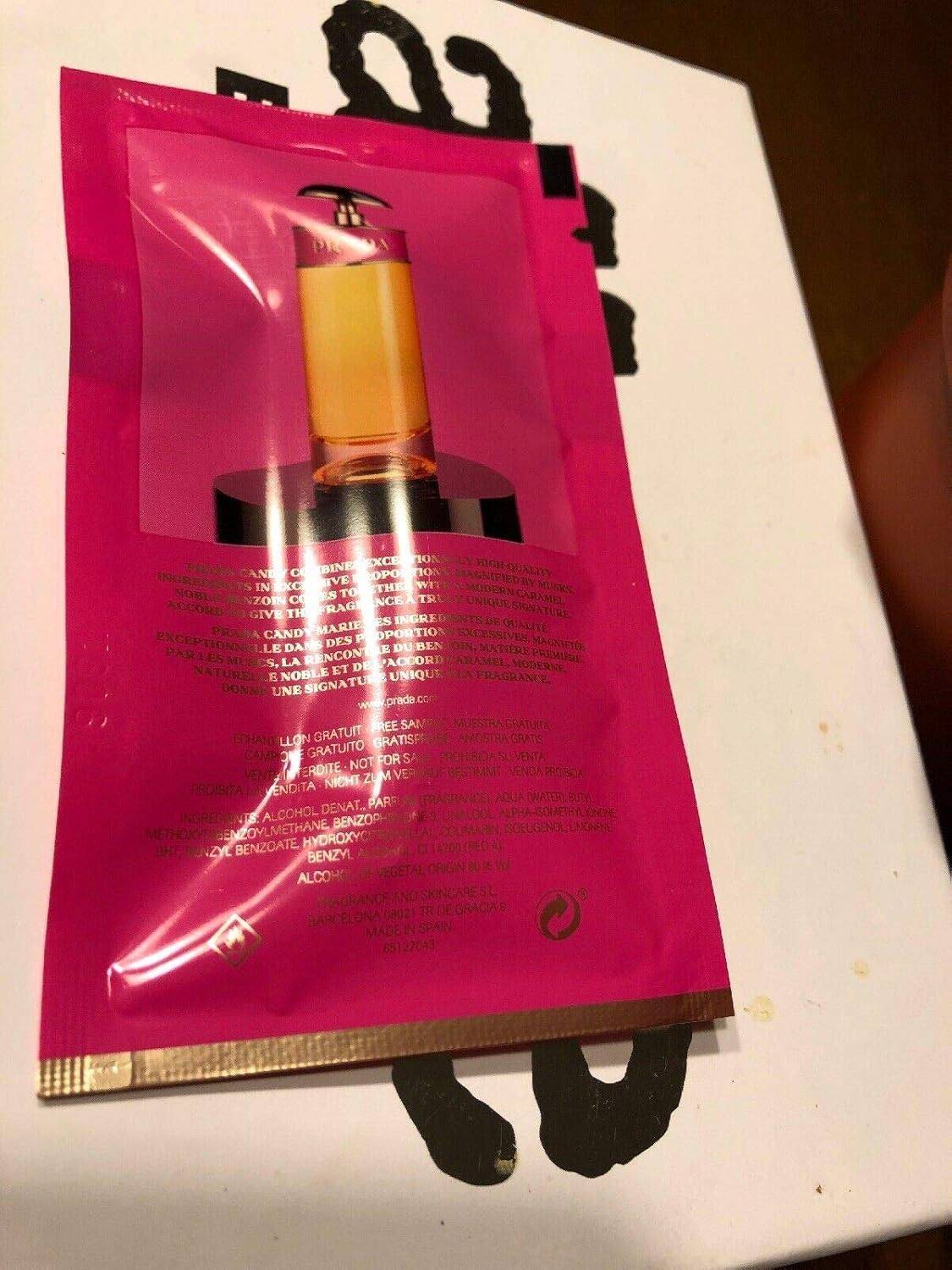 PRADA CANDY by Prada EDP Womens Perfume Spray Sample 1.5ml/.05oz X1 Sealed