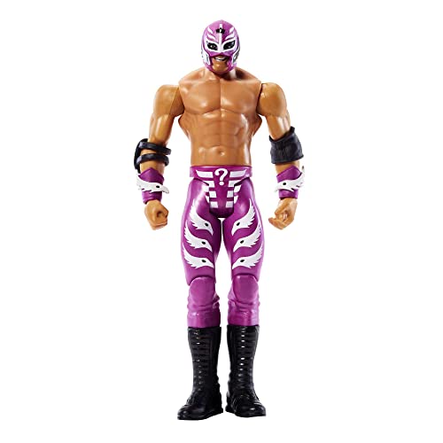 Mattel WWE Basic Action Figure, Rey Mysterio, Posable 6-inch Collectible for Ages 6 Years Old & Up