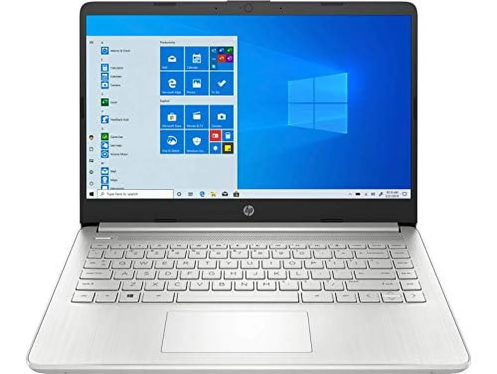2022 HP Laptop PC | 14 inch FHD IPS | Intel 10th Gen Dual-Core i3-1005G1 | 8GB DDR4 RAM 256GB M.2 NVMe SSD | Intel UHD Graphics | HDMI | WiFi | BT | USB-C | Webcam | Backlit | Windows 11 Home