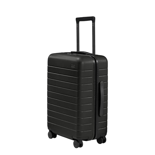 Away Bigger Carry-On Luggage, Lightweight Hardside Large Suitcase with Spinner Wheels, TSA Lock, Airline Approved, Navy Blue