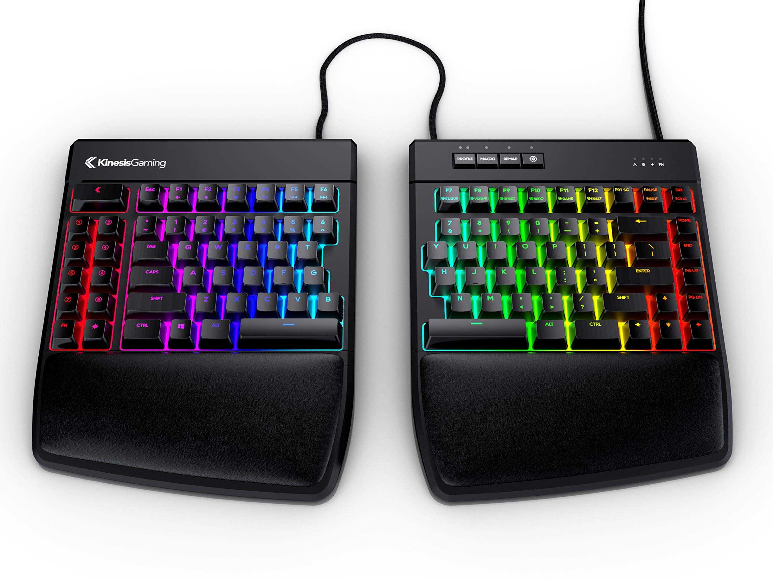 KINESIS Gaming Freestyle Edge MX RGB Split Mechanical Keyboard