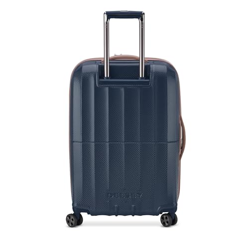 DELSEY PARIS Carrousel Hardside Expandable Luggage with Spinner Wheels, Navy, Carry-on 21 Inch
