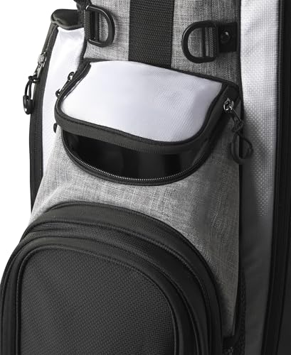 Wilson Feather Golf Cart Bag - Black/Grey/Red