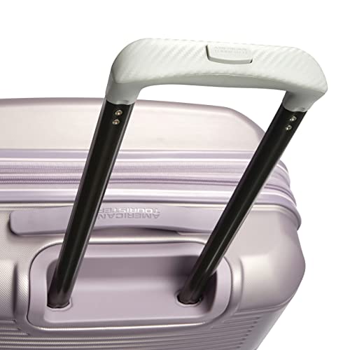 American Tourister Stratum 2.0 Expandable Hardside Luggage with Spinner Wheels, Purple Haze, Carry-on