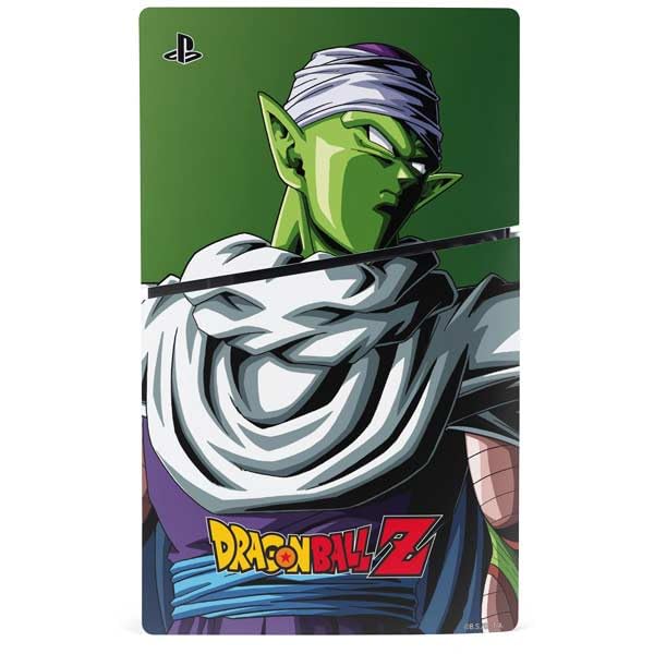 Skinit Decal Gaming Skin Compatible with PS5 Slim Disk Console - Officially Licensed Dragon Ball Z Goku Iconic Kanji Symbol Design