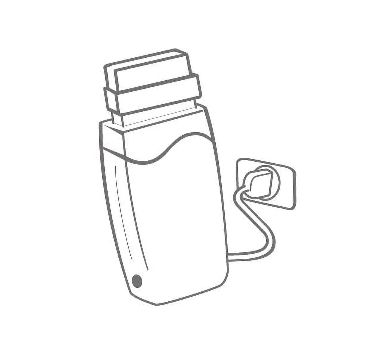 Depil Bella Roll-On Black Wax Cartridges 3.52Oz (6 PACK + ADD)