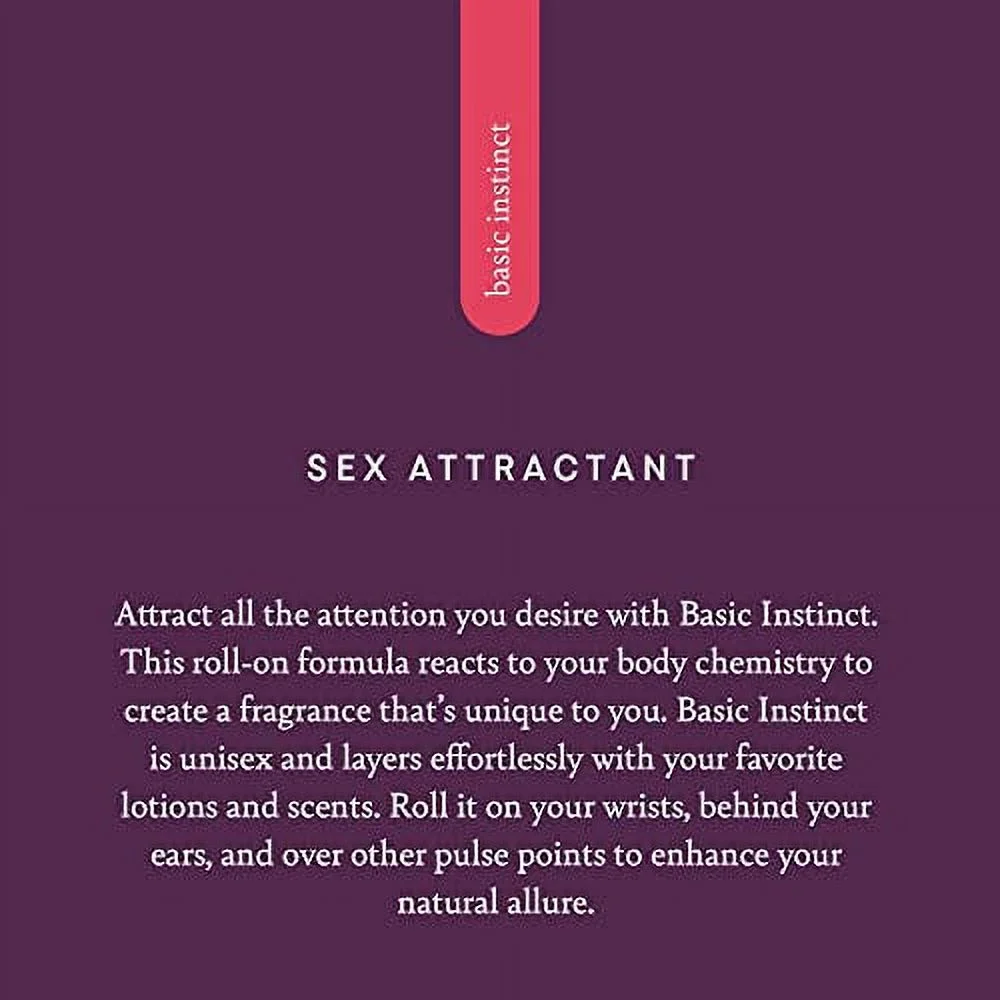 Basic Instinct Sex Attractant by Pure Romance | Male Female Arousal Perfume | Romance Perfume