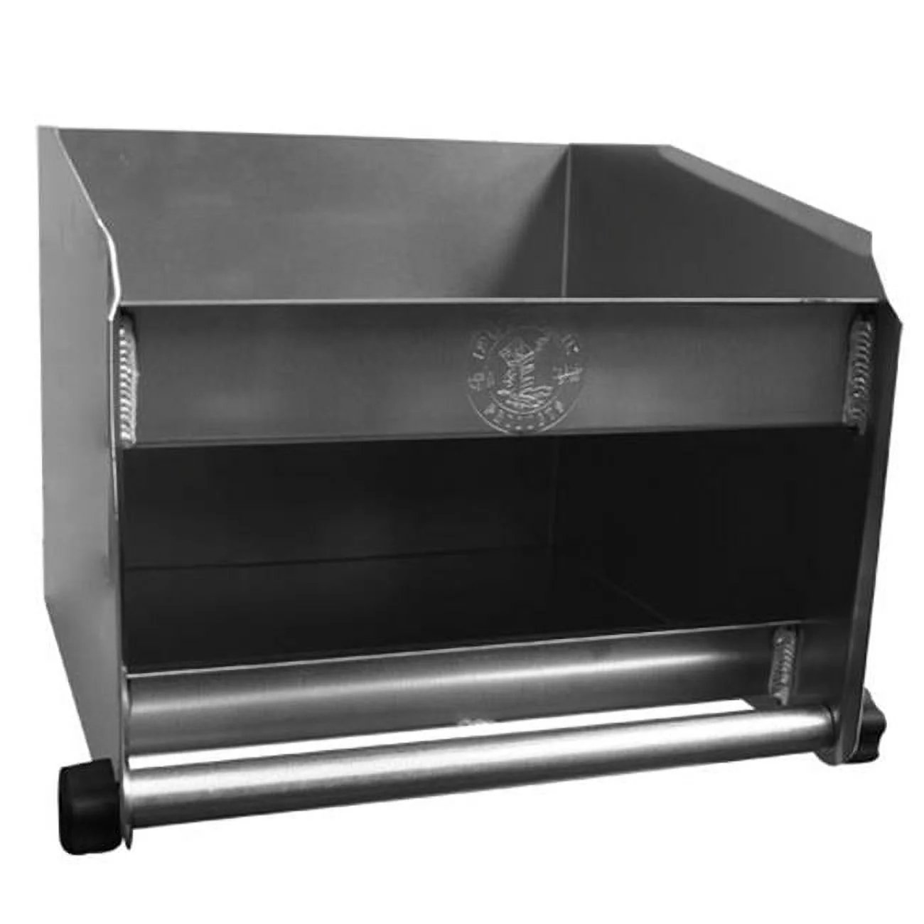 Pit Pal  Deluxe Single Bay Helmet Shelf - Black - 14in.H x 14.25in.W x 15in.D