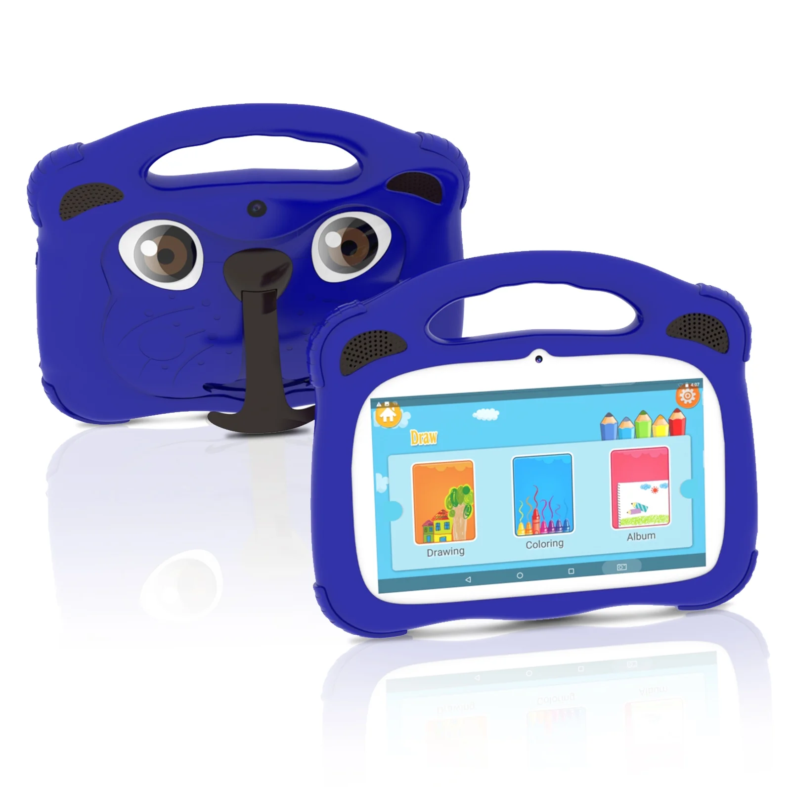 Kids Tablet 7 inch Tablet for Kids Android Toddler Cartoon Tablets With Protective Case 2GB RAM 32GB ROM WiFi Tablet Pre Installed & Parent Control Learning Education Game Tablet IPS Touch Screen Tab.