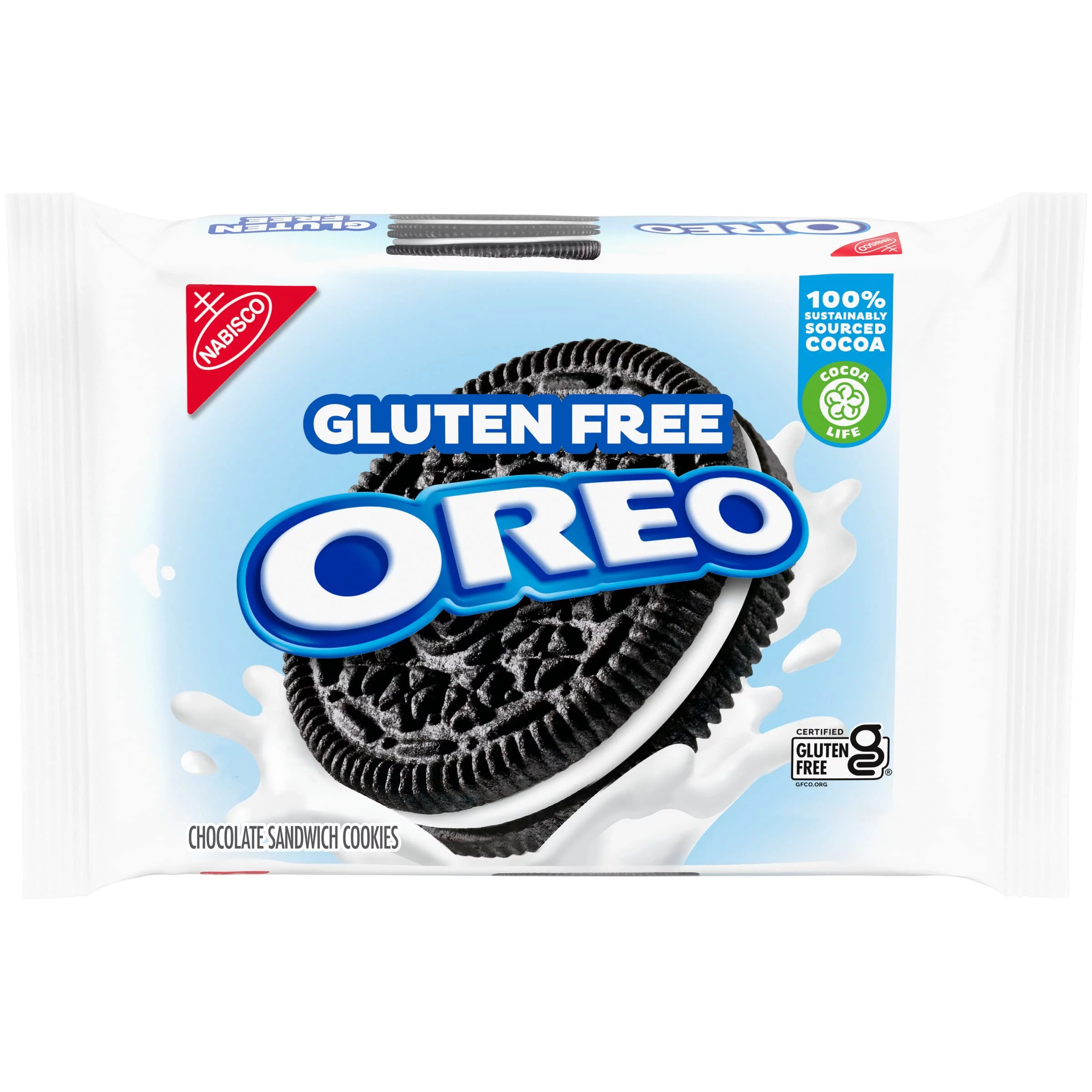 OREO Gluten Free Chocolate Sandwich Cookies (Pack of 18)