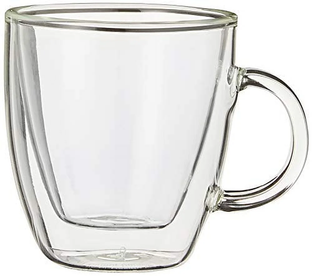 Bodum Bistro Coffee Mug, 5 Ounce, Clear