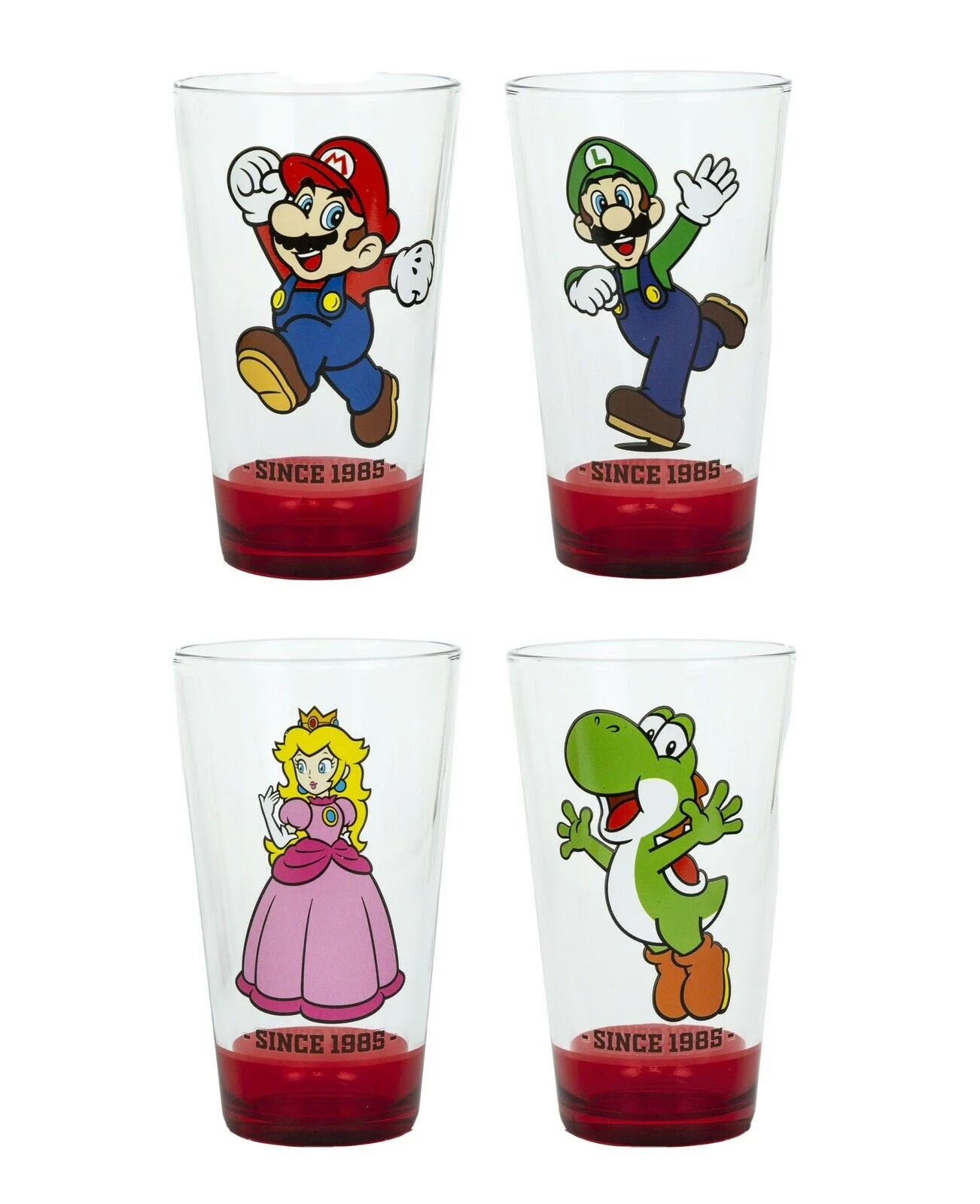 Super Mario Collectible Glass Set 16 FL OZ