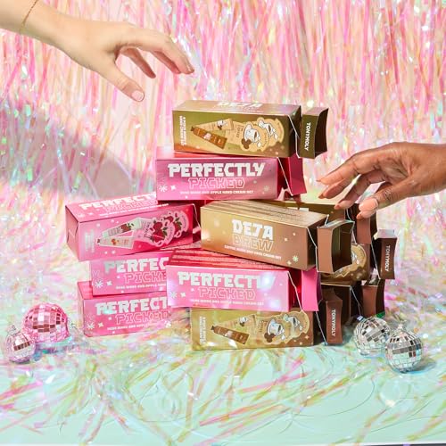 TONYMOLY Deja Brew 4-Piece K-Beauty Coffee Skincare Gift Set – 2 Sheet Masks, Coffee Wash-Off Mask, Hot Chocolate Hand Cream – Hydrating, Nourishing, Limited-Edition