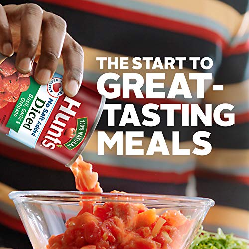 Hunt's Crushed Tomatoes No Salt Added, Keto Friendly, 28 oz (Pack of 6)